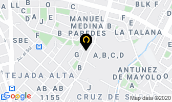 Mapa de Jireh Especialistas En Acabados en Lima