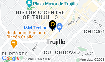 Mapa de Joyeria Eva´s en Trujillo