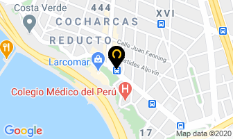 Mapa de Jw Marriott Hotel Lima en Provincia De Lima