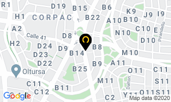 Mapa de Kuchi Salon & Spa en San Borja