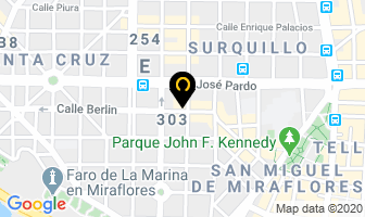 Mapa de Kysh Inmobiliaria - Administracion De Edificios Y Condominios, De Corretaje en Surco