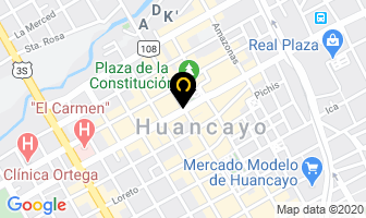 Mapa de La Calera en Huancayo