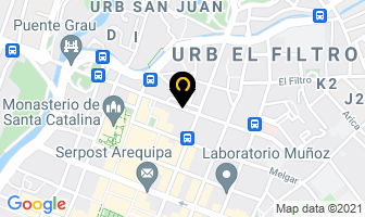Mapa de La Posada Del Kuraka en Arequipa