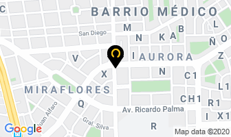 Mapa de Lamparas Yupari en Provincia De Lima