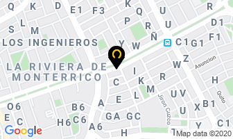 Mapa de Lavanderia Aris en Lima