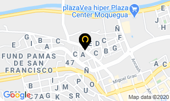 Mapa de Lavanderia Cleans Moquegua en Moquegua