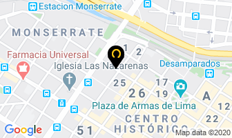 Mapa de Lavanderia Continental S.r.l. en Provincia De Lima