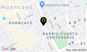 Mapa de Libreria Cristiana Areli en Huancayo