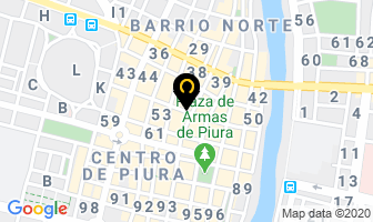 Mapa de Libreria Importadora Universitaria en Piura