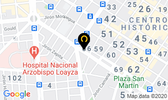 Mapa de Lievel Tours en Provincia De Lima