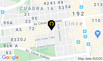 Mapa de Lincdecor S.r.l. en Provincia De Lima