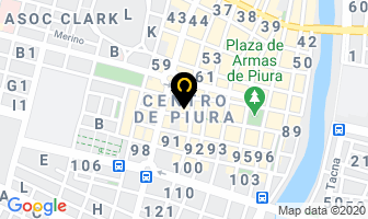 Mapa de Los 80´s Chopp & Grill en Piura
