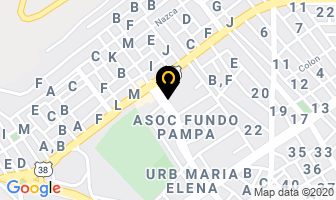 Mapa de Lubricentro D´ Pedro en Tacna