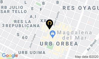 Mapa de Lulu Pet Shop en Lima