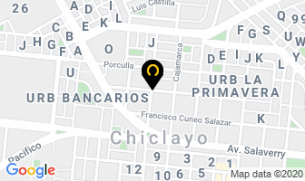 Mapa de Lux Soluciones & Ingenieros en Chiclayo