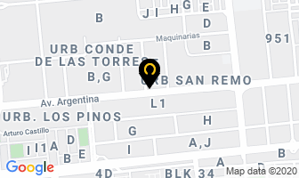 Mapa de M. Electro S.a. en Provincia De Lima