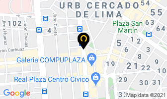 Mapa de M & N Color¨s en Lima