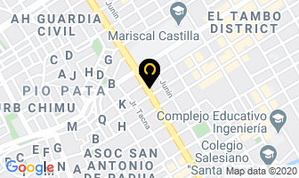 Mapa de Maderera Los Cedros Srl en Huancayo