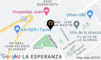 Mapa de Masajes Sol en Tacna