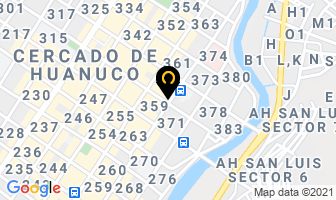 Mapa de Masintec S.r.l. en Huánuco
