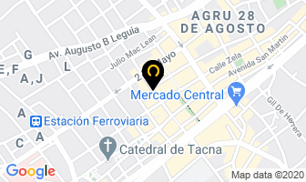 Mapa de Maximos Hotel en Tacna