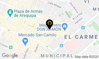 Mapa de Metrologica en Arequipa