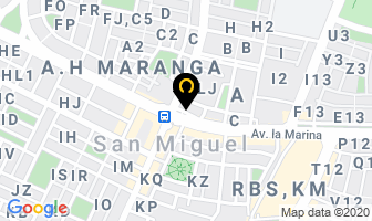 Mapa de Mica Eventos en Lima