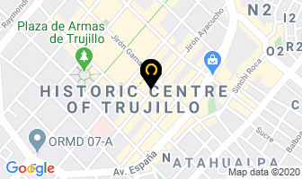 Mapa de Mujica Ternos en Trujillo