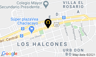 Mapa de Municipalidad De Chaclacayo en Chaclacayo