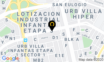 Mapa de Omega Electric en Los Olivos