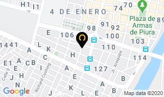 Mapa de Ong Indeprode en Piura