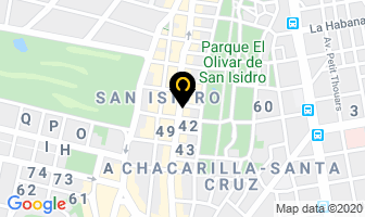 Mapa de Ophtalmic Center en San Isidro