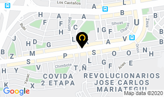 Mapa de Optica Corazon De Jesus en Lima