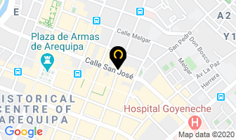 Mapa de Opticas Viaualent en Arequipa