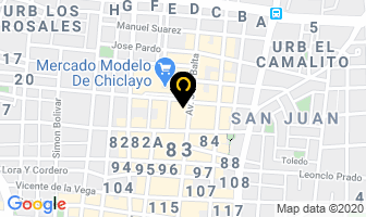 Mapa de Optinor en Chiclayo