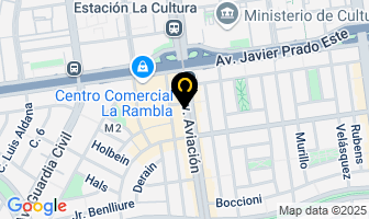 Mapa de Oral Dental Center Srl en San Borja
