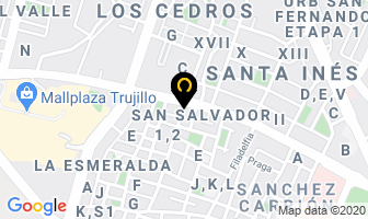 Mapa de Panificadora San Martin en Trujillo