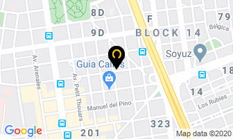 Mapa de Parroquia Cristo Rey en Provincia De Lima