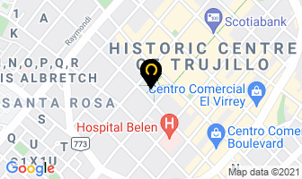 Mapa de Perumin Exploraciones en Trujillo