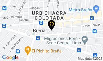 Mapa de Pflücker E Hijos S.a. en Breña