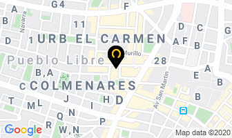 Mapa de Podã³Logas Hilda en Lima