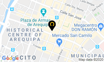 Mapa de Posada De San Juan en Arequipa