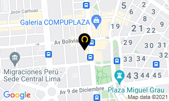 Mapa de Profesional Ip Video Cyberplaza en Lima