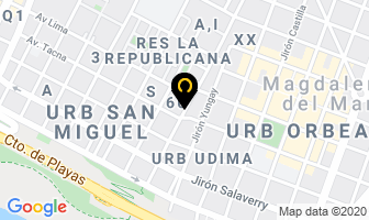 Mapa de Pub Cubano 443 en Provincia De Lima