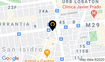 Mapa de Real-systems S.a. en San Isidro