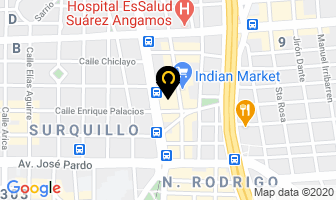 Mapa de Rebecca Shop en Lima