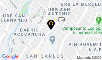 Mapa de Restaurant Campestre Truchamayu en Huancayo