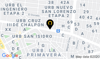 Mapa de Restaurant El Rincón Del Pato en Lambayeque