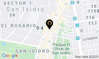 Mapa de Restaurante Vivaldi en San Isidro