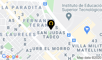 Mapa de San Judas Tadeo en Provincia De Lima